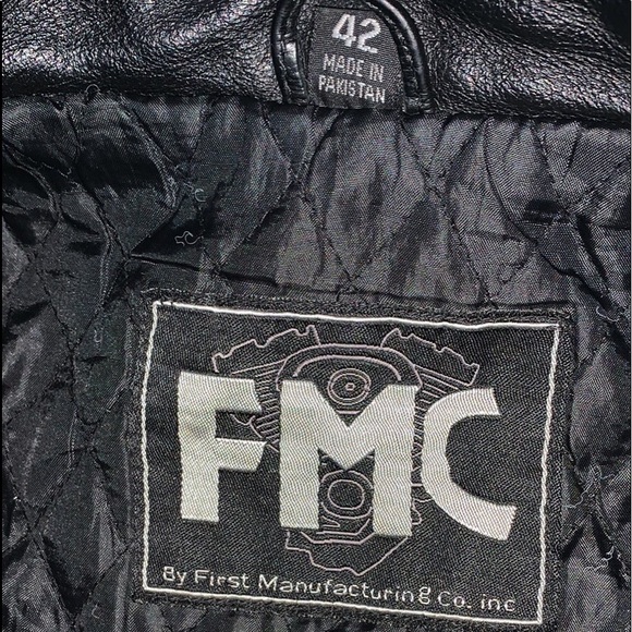 100% real leather, biker jacket - Picture 2 of 2